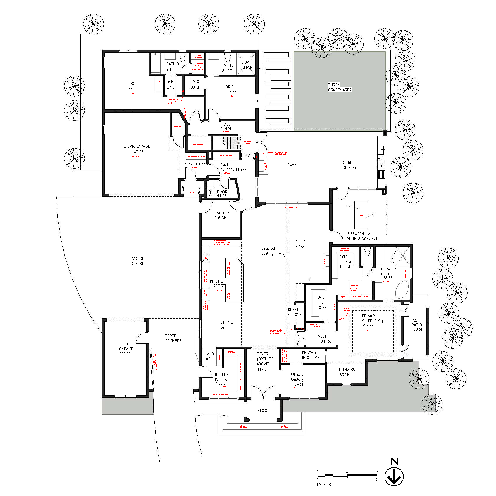 Main Level Floor Plan